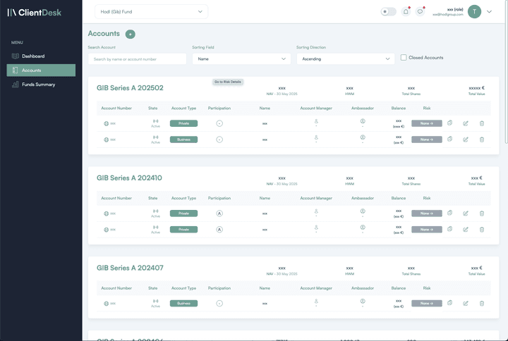 Client Management System